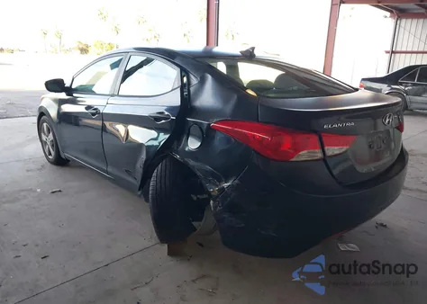 2013 Hyundai Elantra Gls/Limited from USA, damaged, VIN 5NPDH4AE1DH190704